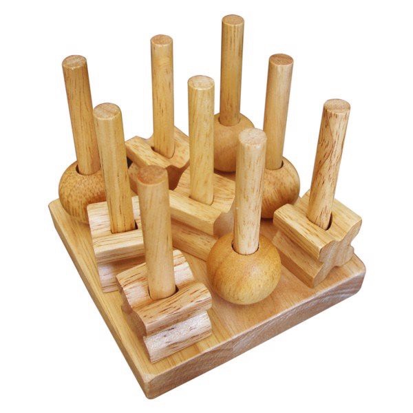 Trò chơi ca rô Winwintoys - Cờ Caro 3D gỗ tự nhiên 100% an toàn, rèn luyện trí thông minh và khả năng quan sát