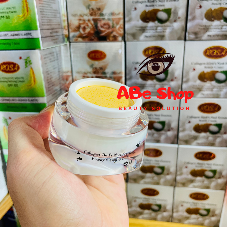 KEM ROSA COLLAGEN HUYẾT YẾN - COLLAGEN BIRD'S NEST BEAUTY CREAM 20g