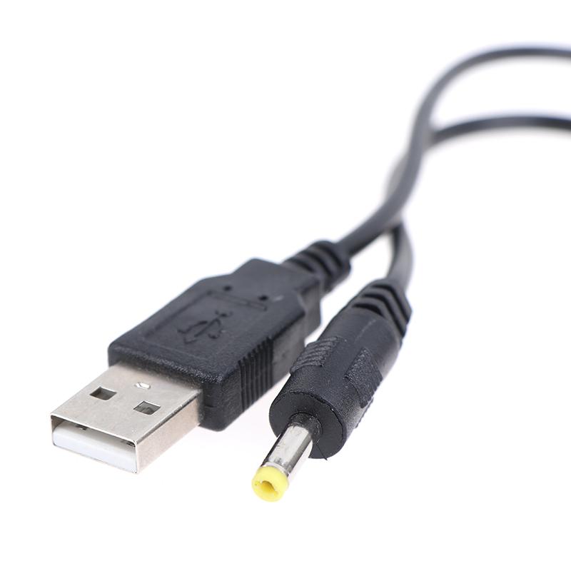 1pc 1.2m 5V USB A đến DC Sạc điện sạc dây điện cho PSP 1000/2000/3000