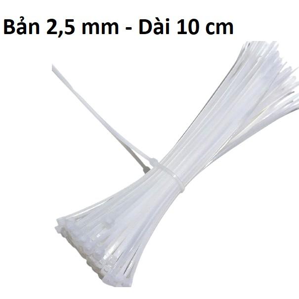 Gói 100c Dây Rút - Dây Thít Nhựa - Dây Lạt Nhựa Nhiều Màu Sắc Lựa Chọn, Công Cụ Tiện Dụng Trong Gia Đình. Kingler 5600