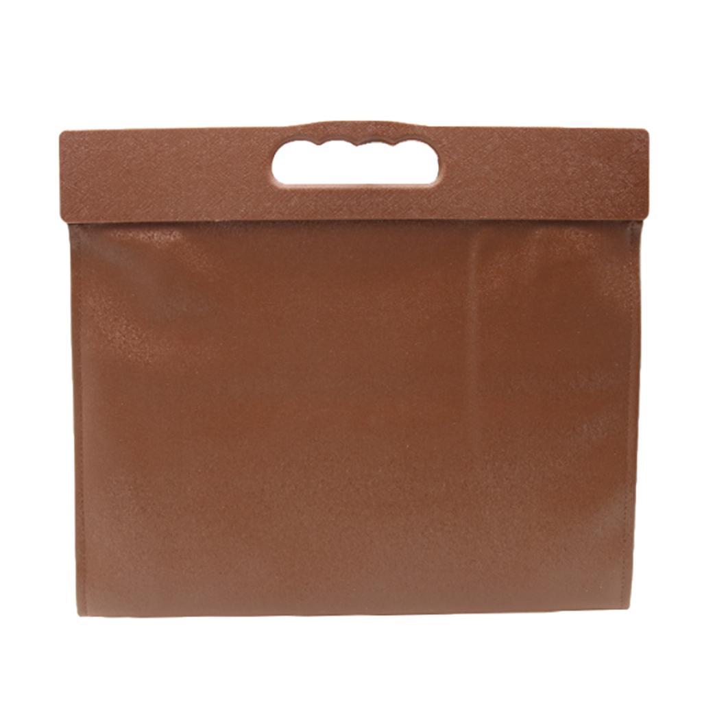 Car bag storage pocket for hanging rear seat black