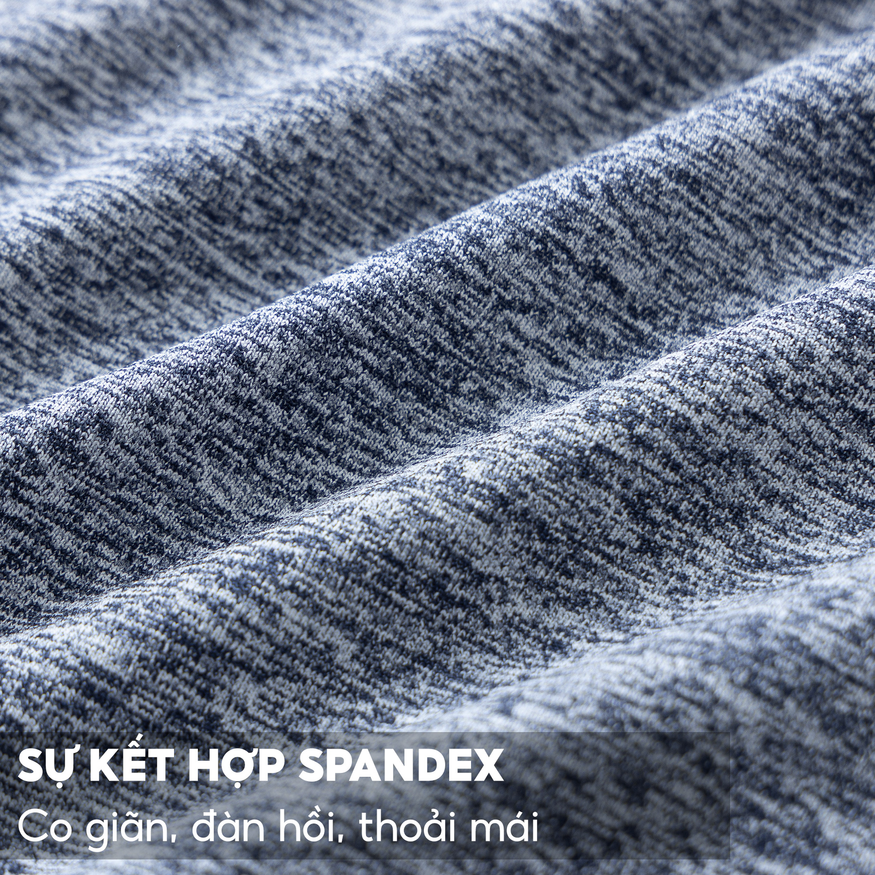 Quần Sịp Dệt Nam Boxer 5S FASHION, Chất Liệu Mềm Mịn, Thấm Hút, Co Giãn Thoải Mái, Thiết Kế Dệt Melang Nổi Bật