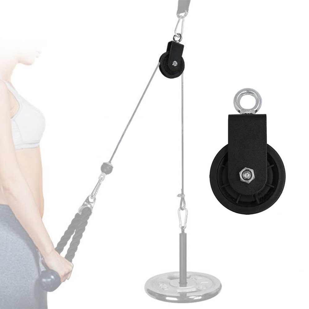 Bánh xe ròng rọc chịu lực hạng nặng Vòng bi câm kép Siêu im lặng có thể tháo rời 360