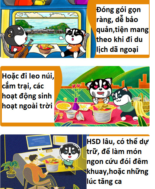 Cơm tự sôi ( cơm ăn liền ) - Thịt Kho Kiểu Tàu