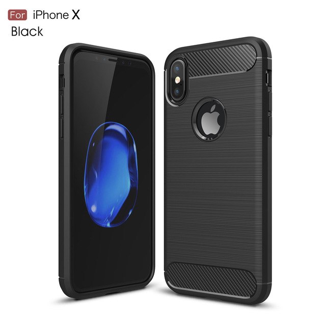 Ốp lưng chống sốc Likgus cho iPhone X / Xs (chuẩn quân đội, chống va đập, chống vân tay) - Hàng chính hãng