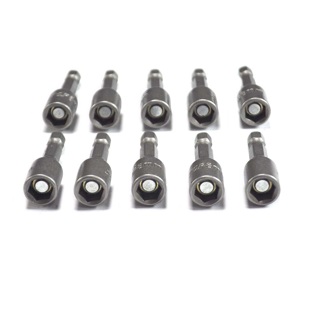 Bộ 10 đầu siết tôn 8mm ngắn