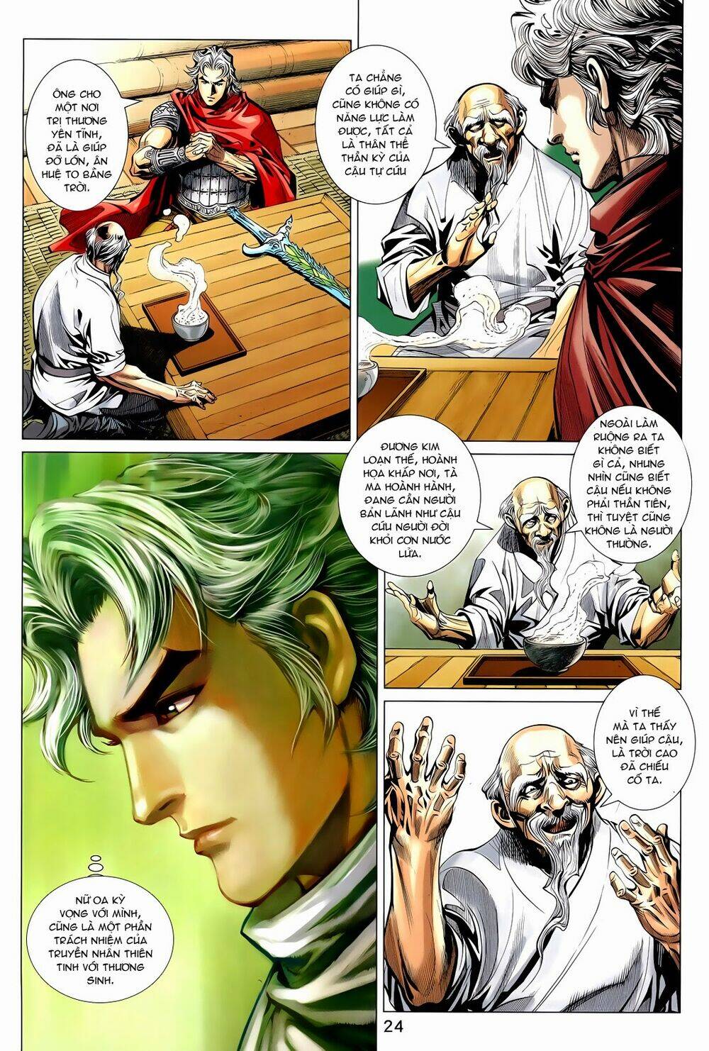 thần binh vấn thiên chapter 15 24