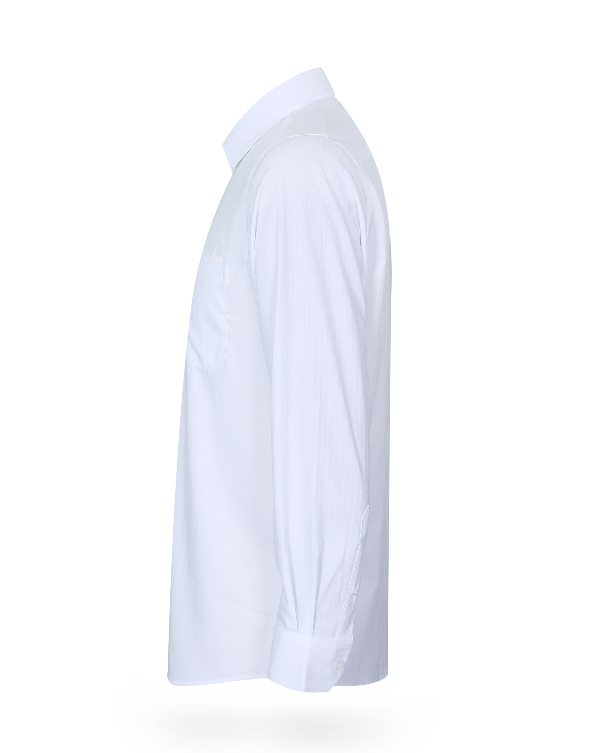 Áo sơ mi nam tay dài form suông Khatoco A1MD498T1-CNTR513-2605-D-TRẮNG GÂN
