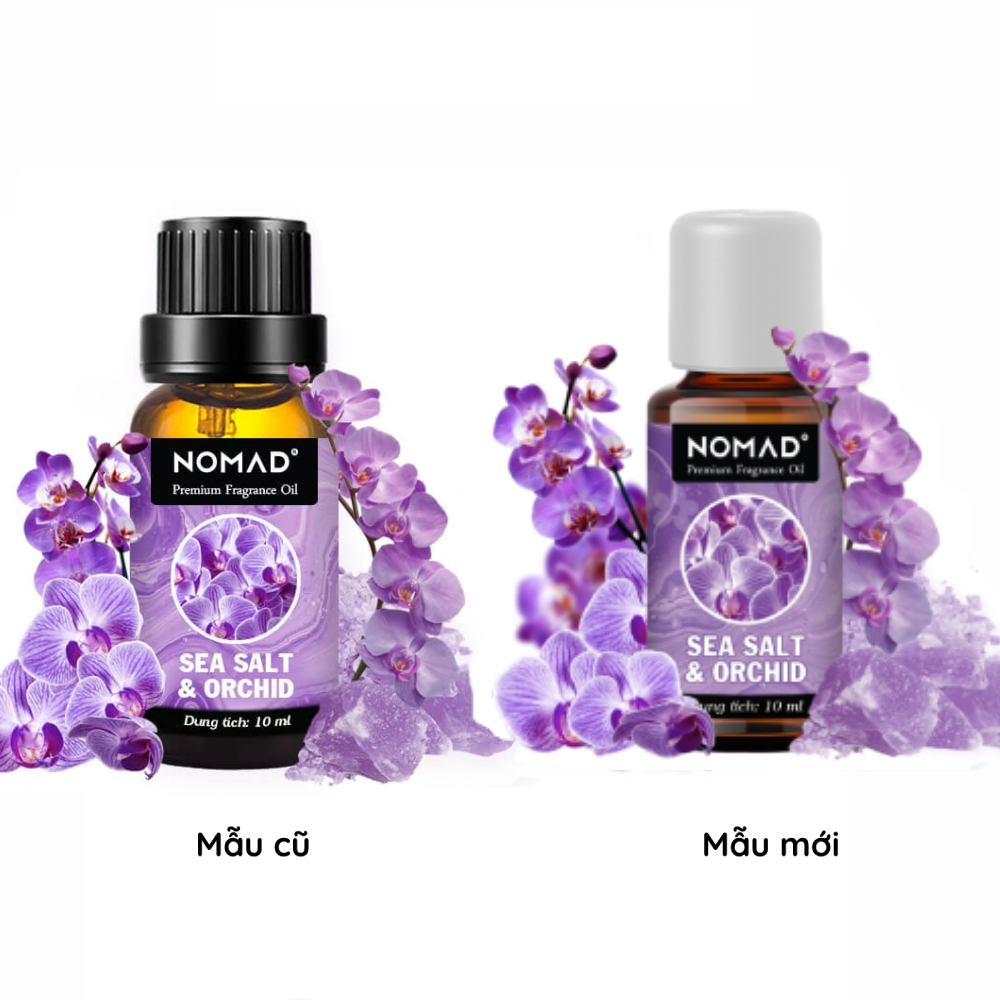 Tinh Dầu Thơm Nomad Premium Fragrance Oil - Sea Salt & Orchid