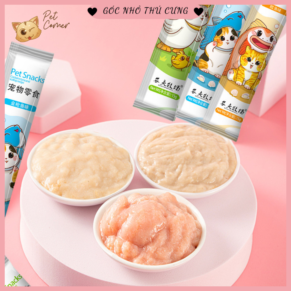 Súp thưởng cho mèo thơm ngon bổ dưỡng