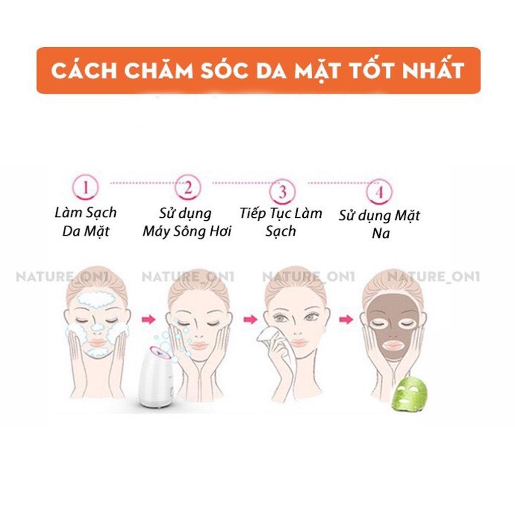 Máy Xông Mặt MAOER, Máy Sông Hoa Quả, Thảo Dược, Mũi Họng