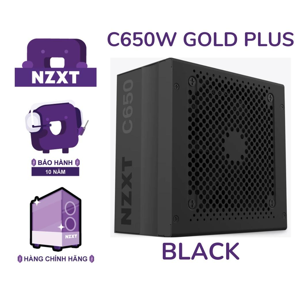 Nguồn Máy Tính Công Suất 650W NZXT C650 GOLD PLUS - Hàng Chính Hãng