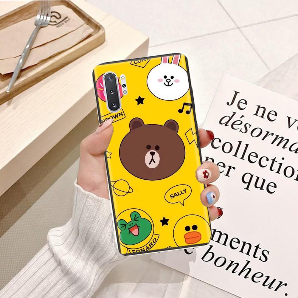 Ốp lưng dành cho điện thoại Samsung S7 Viền dẻo TPU hình Gấu Nâu Cute