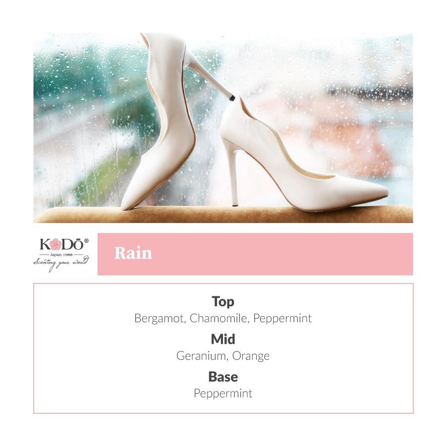 Tinh Dầu Nước Hoa Nguyên Chất Kodo Rain 3 Tầng hương Thơm độc đáo 10ml