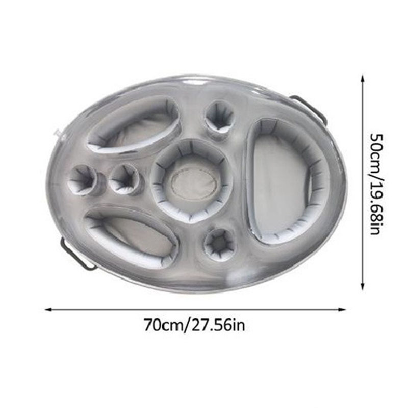 Khay Nổi Bơm Hơi Tiệc Hồ Bơi Floating Drinks Hot Tub