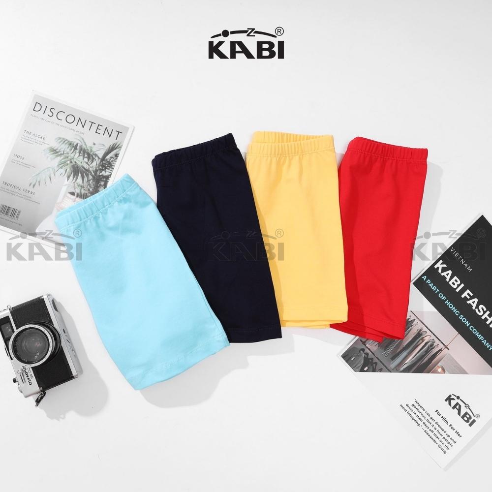 Quần đùi bé gái KABI quần shorts thun cotton bốn chiều thoáng mát thoải mái không túi - GQN001