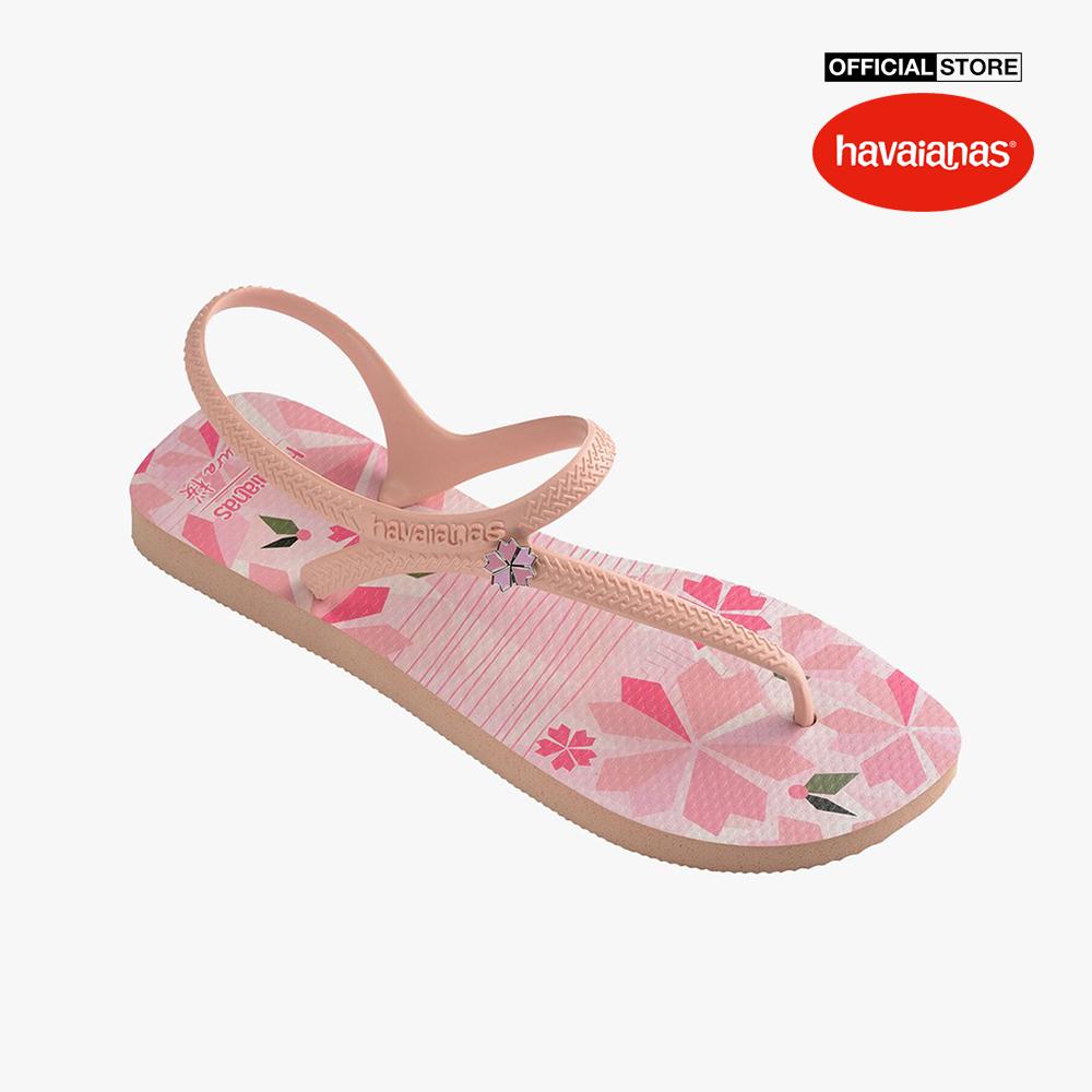 HAVAIANAS - Giày sandal nữ đế bệt Flas Urban Sakura 4148477-00