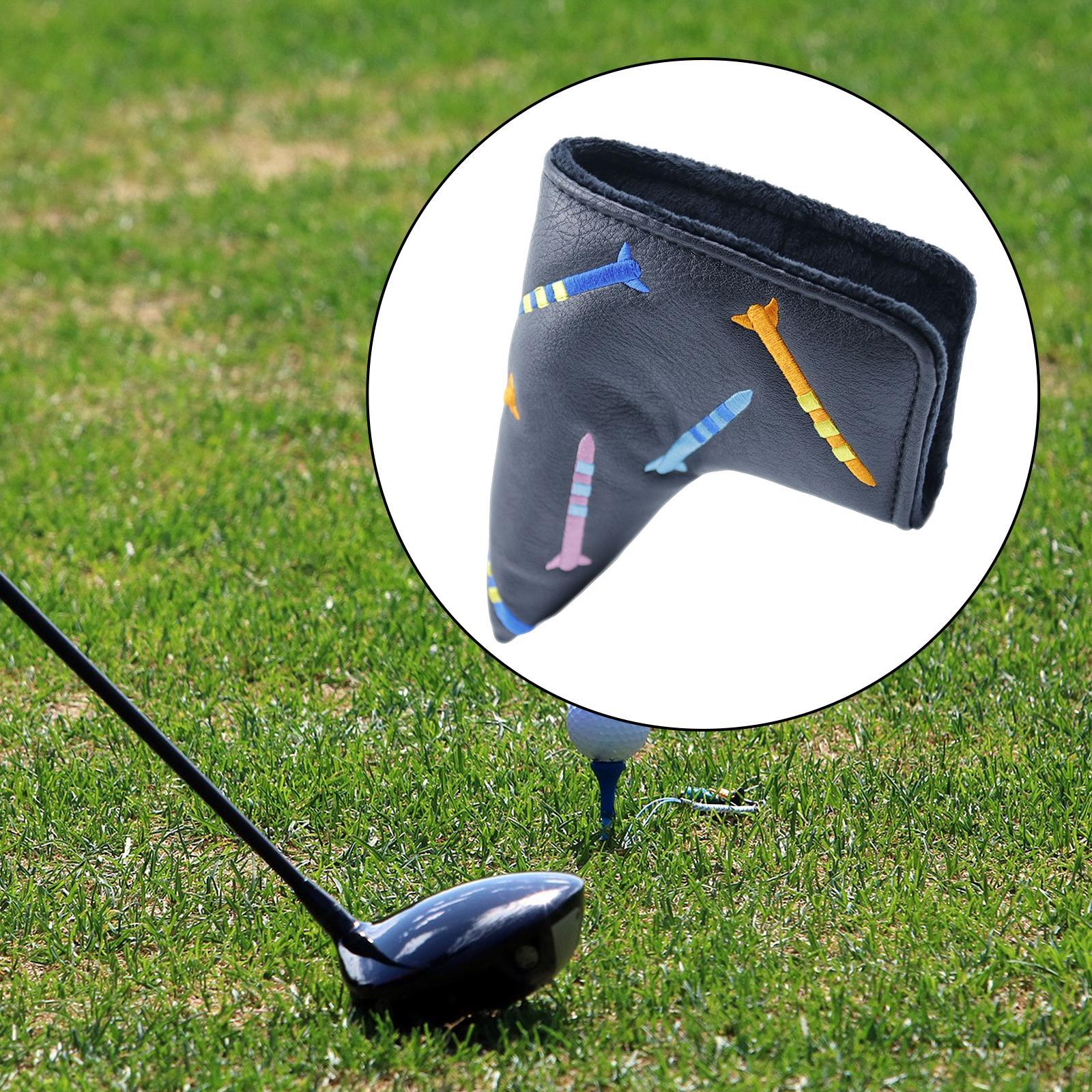 Putter Cover Golf Club Headcover Golf Driver Headcover Wedges for Outdoor