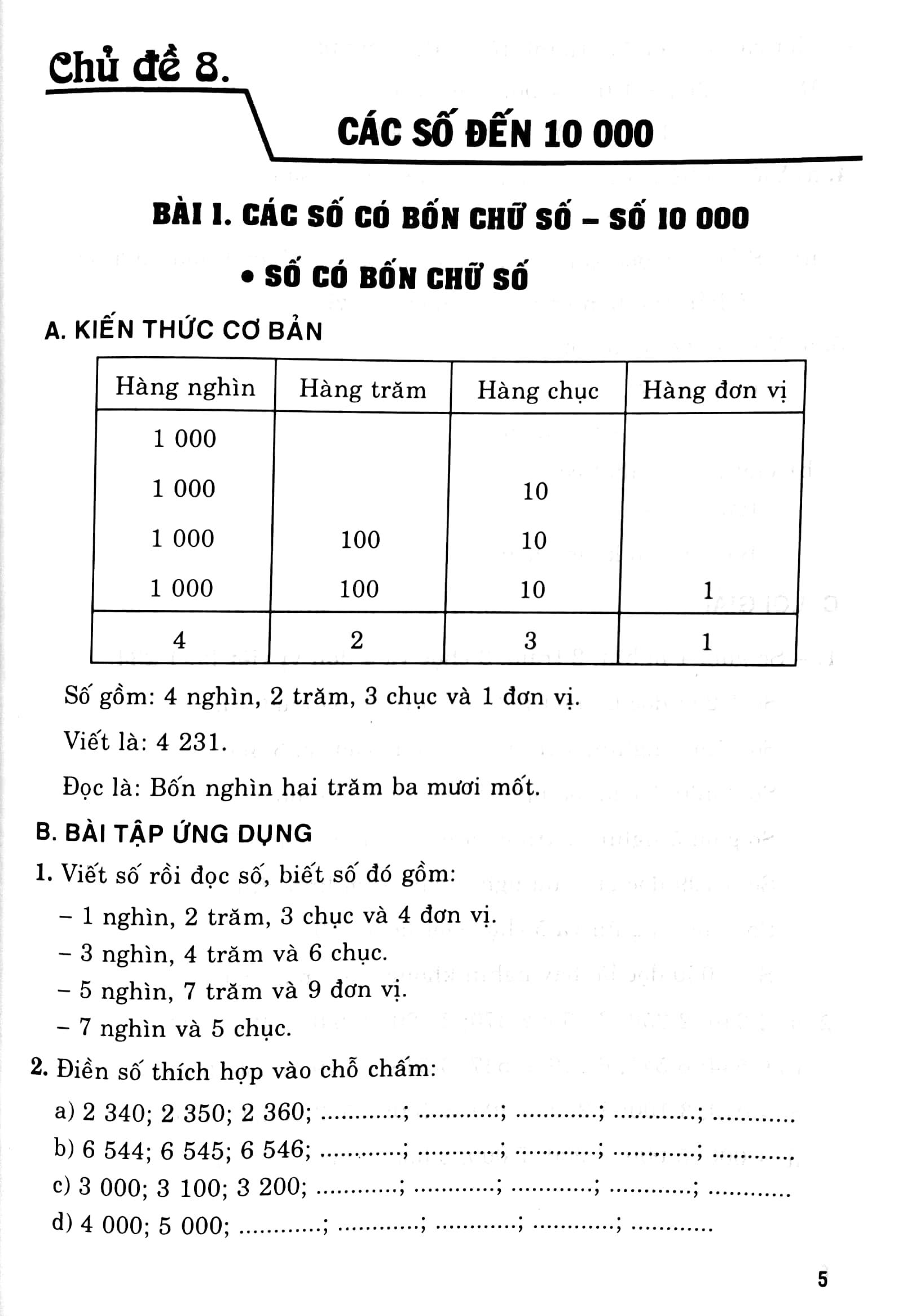 Bồi Dưỡng Toán Lớp 3 - Tập 2