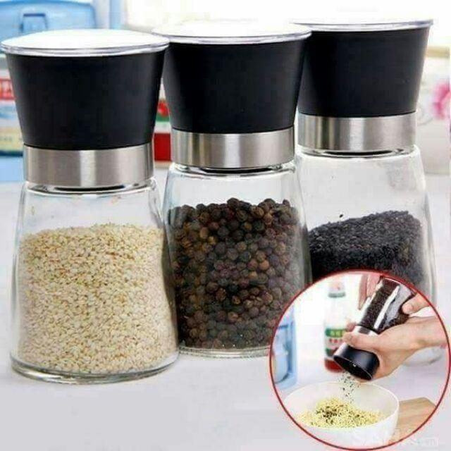 Dụng Cụ Xay Tiêu, Hạt Cầm Tay bằng thủy tinh đa Năng