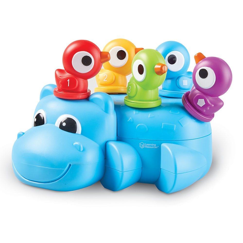 Bộ đồ chơi vận động tinh chủ đề hà mã - Huey The Fine Motor Hippo