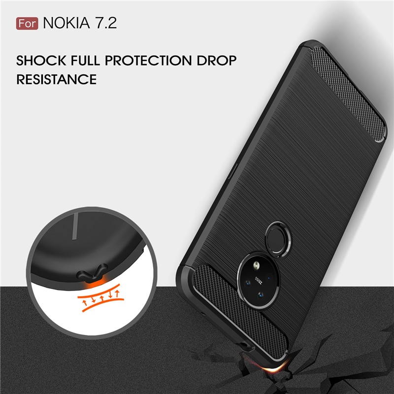 Ốp lưng chống sốc cho Nokia 7.2 hiệu Likgus - Hàng nhập khẩu