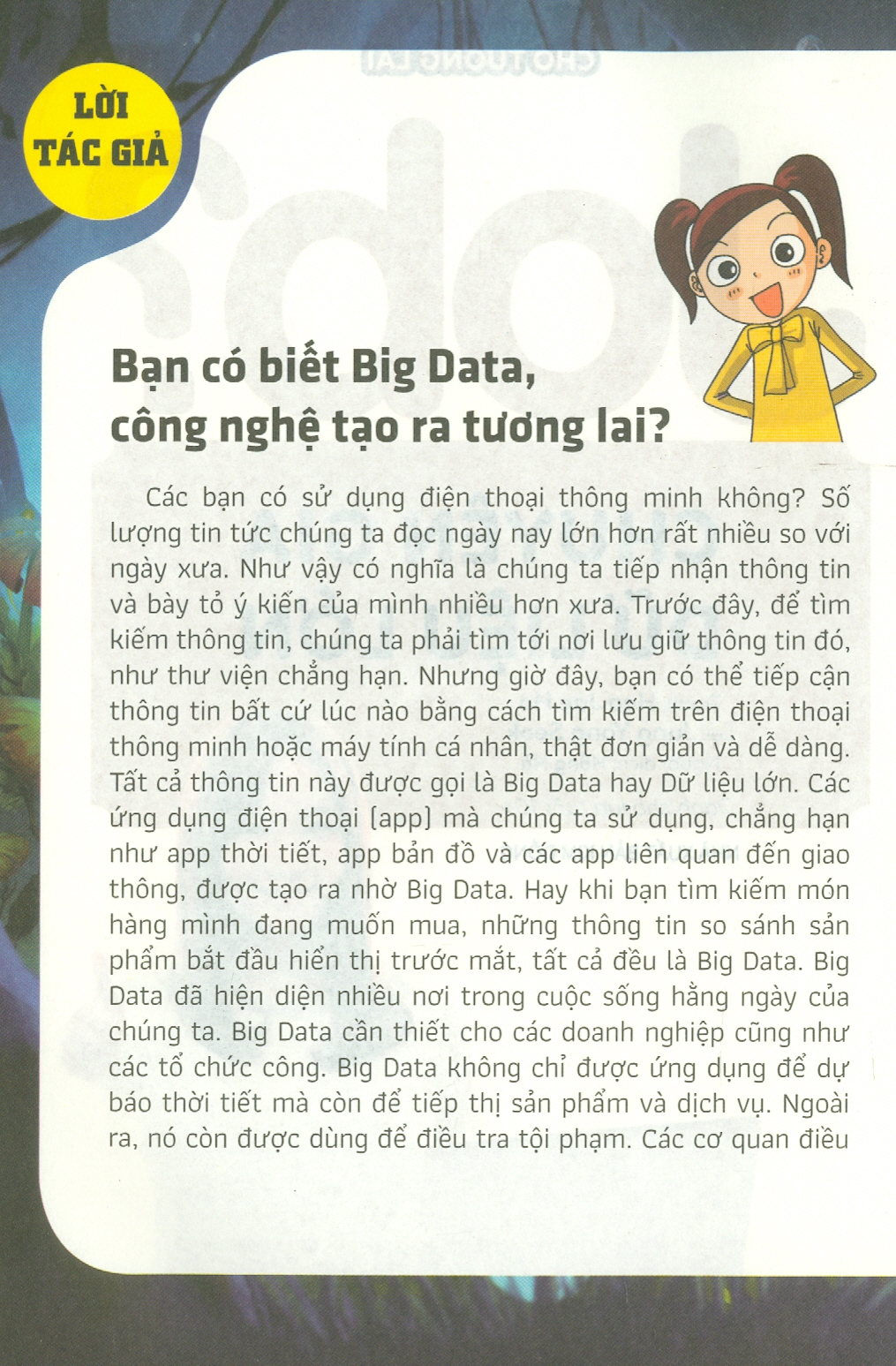 Lựa Chọn Cho Tương Lai: Job? - Chuyên Gia Dữ Liệu Lớn (Tranh màu)