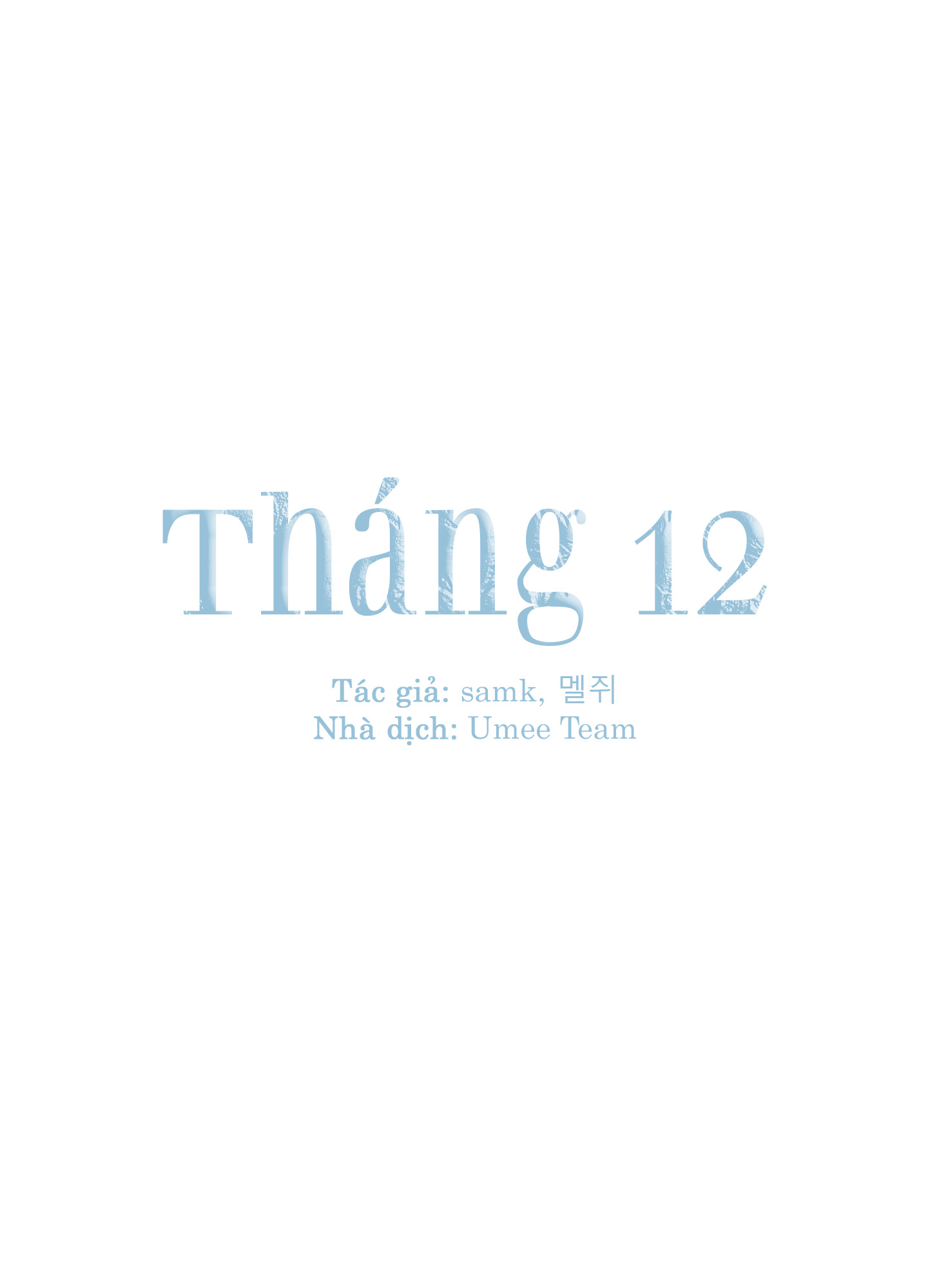 THÁNG 12 chapter 11