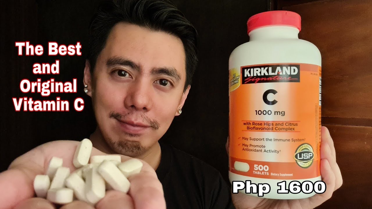 Viên Uống Bổ Sung Vitamin C Kirkland Signature Vitamin C - giúp tăng cường hệ miễn dịch