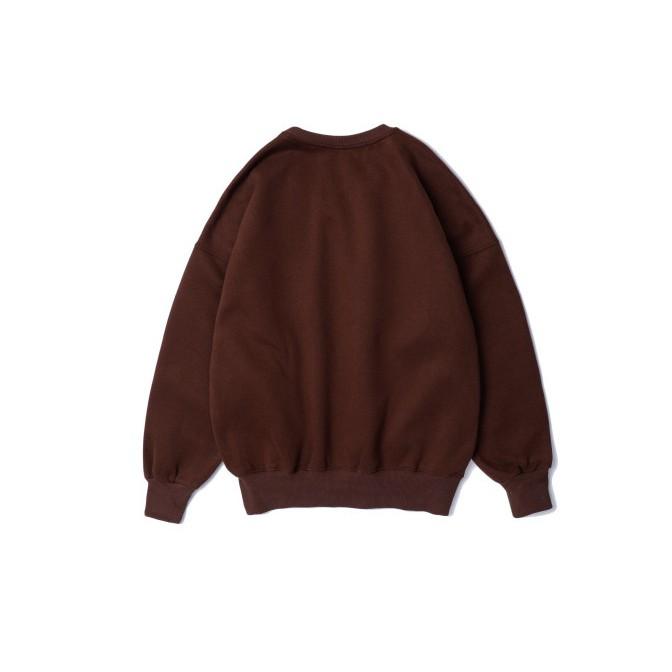 Sweater trơn dày lót lông - ẢNH THẬT