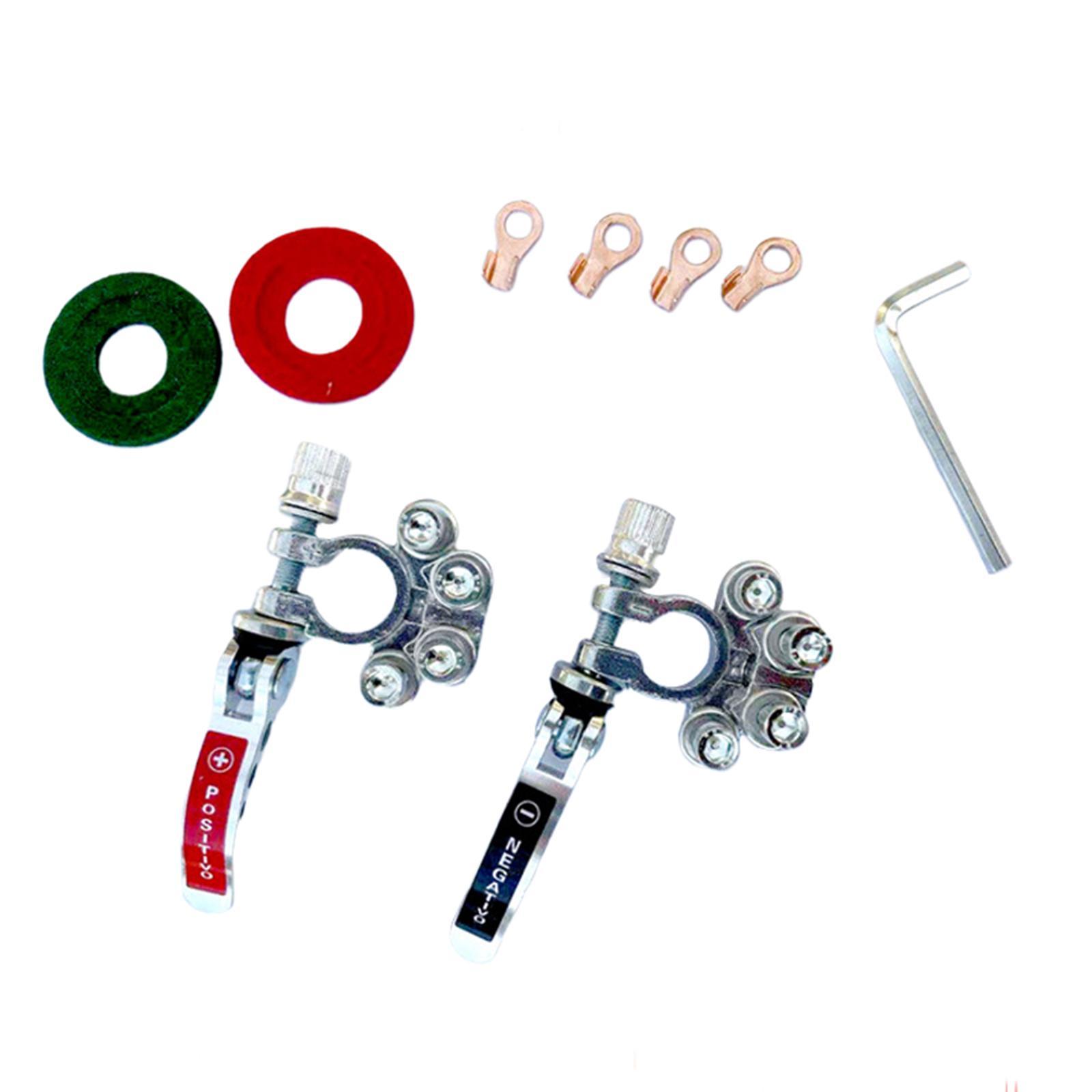 Car brass battery connector battery branch wiring clamp battery pile head