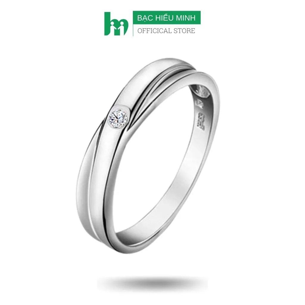 Nhẫn Nam Bạc Hiểu Minh NA418 - Bảo Hành Vĩnh Viễn