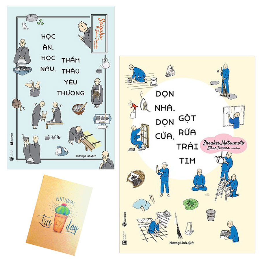 Combo Dọn Nhà, Dọn Cửa, Gột Rửa Trái Tim và Học Ăn, Học Nấu, Thẩm Thấu Yêu Thương