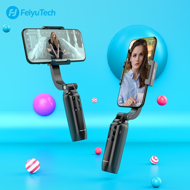 Feiyu Tech Vimble One - Gimbal Siêu Nhỏ Gọn, Chống Rung Cho Điện Thoại Di Động, Tự Động Lấy Nét, Tự Động Theo Dõi Khuôn Mặt - Hàng Chính Hãng