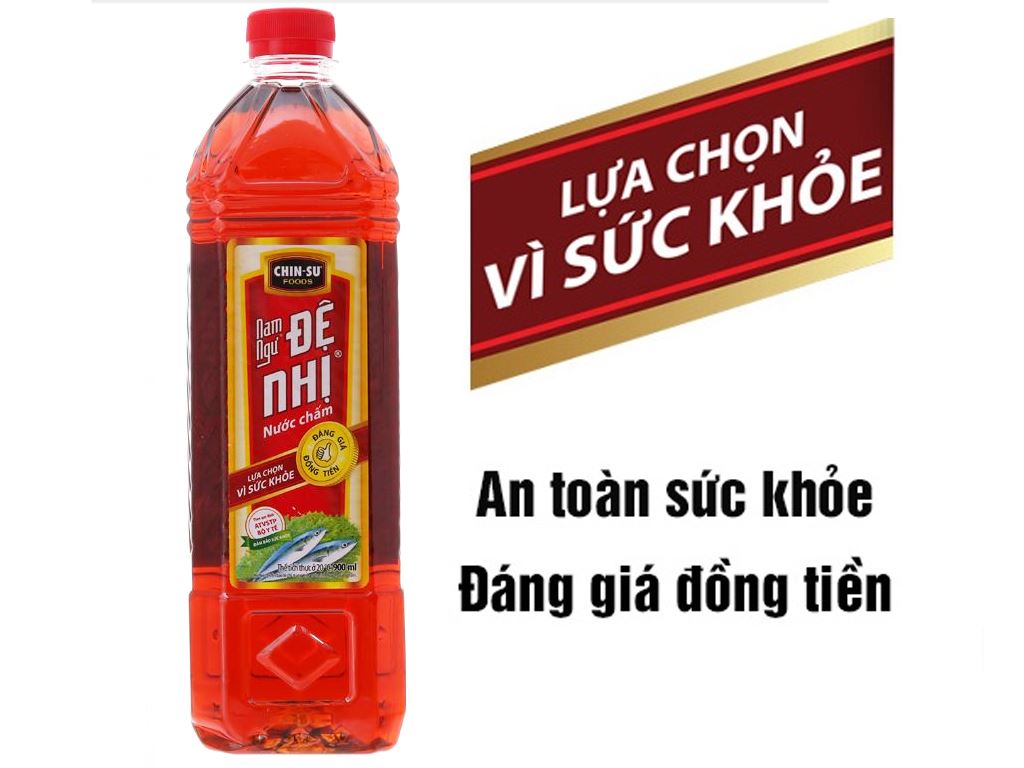 Nước mắm Nam Ngư Đệ Nhị Chai 900ml
