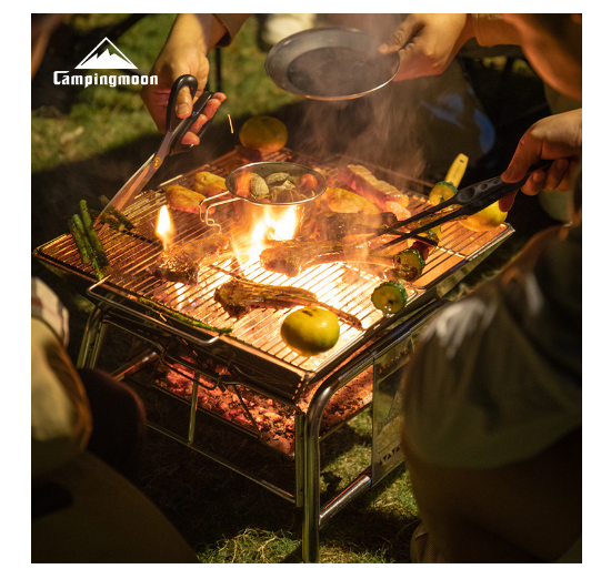 Bếp nướng BBQ dã ngoại Campingmoon MT5 và MT5 Max