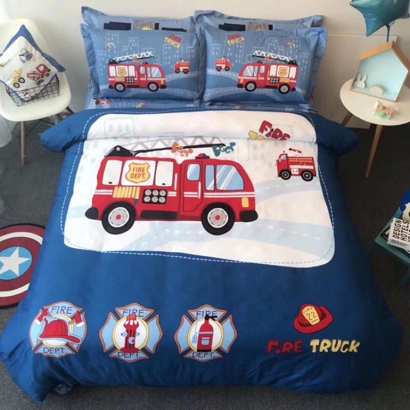 Bộ chăn ga gối Cotton lụa Disney 4 món