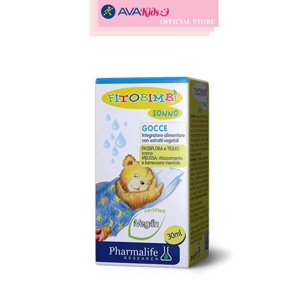 Siro Fitobimbi Sonno hỗ trợ cải thiện giấc ngủ 30 ml (0 - 12 tuổi)