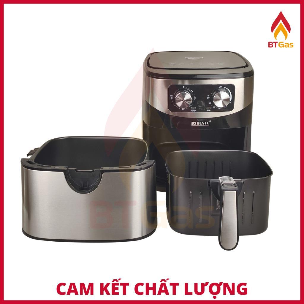 Nồi chiên không dầu cơ dung tích 8 Lít Lorente LT-1619 - Hàng chính hãng