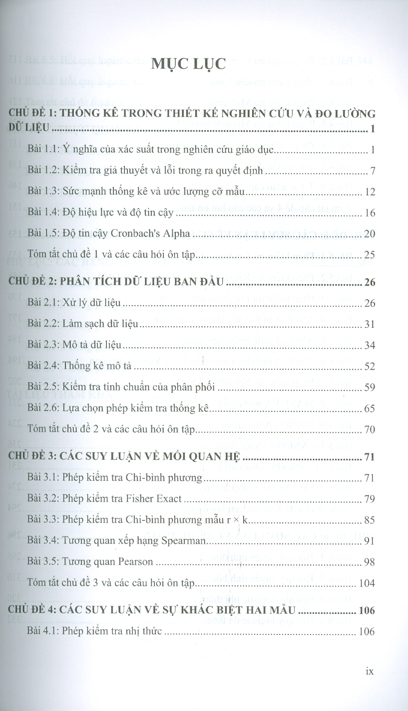Phân Tích Thống Kê Trong Nghiên Cứu Giáo Dục - PGS.TS. Nguyễn Văn Hạnh, PGS.TS. Lê Hiếu Học, TS. Nguyễn Thị Hương Giang
