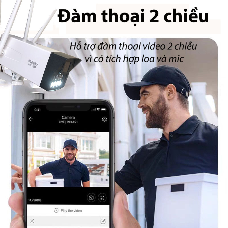 Camera Yoosee Ngoài Trời Thế Hệ Mới - Hàng Nhập Khẩu