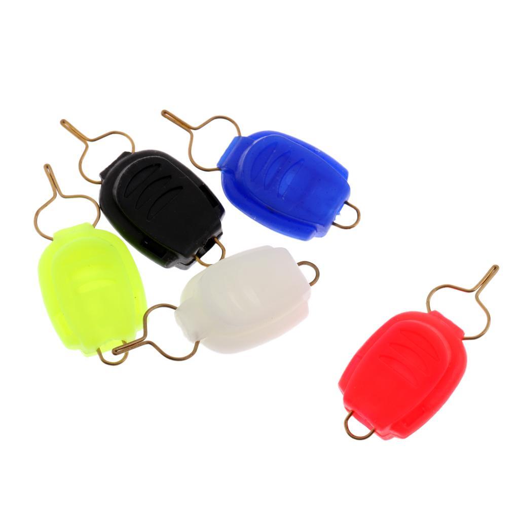 5pcs Small Spinning Reel Line Stopper Baitcasting Wire Buckle Holder Keeper Check Fishing Reel Accessory