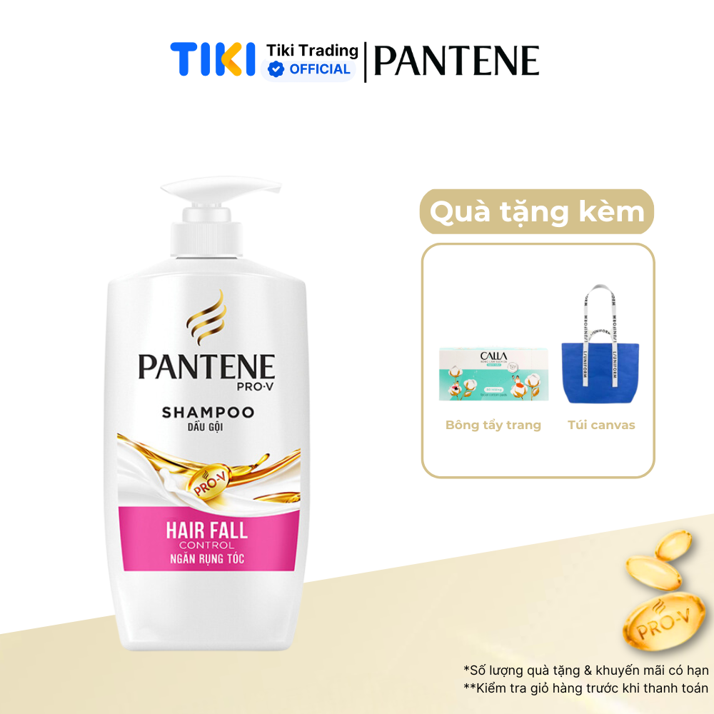 Dầu Gội Pantene Chai 900Ml - Ngăn Rụng Tóc