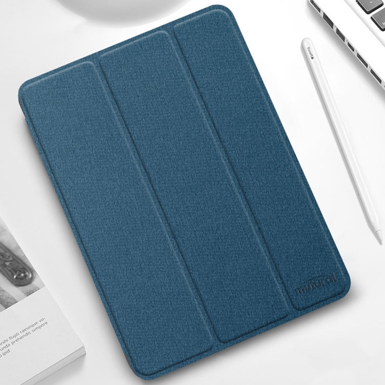 Case Bao da chống sốc mặt lưng canvas cho iPad 10.2 inch 2019 hiệu Mutural Yashi Series