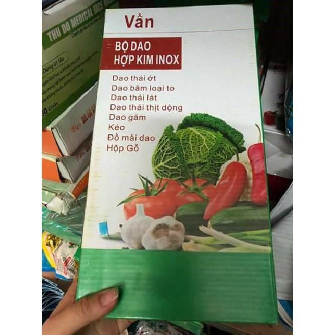 Bộ dao inox 8 món cho nhà bếp