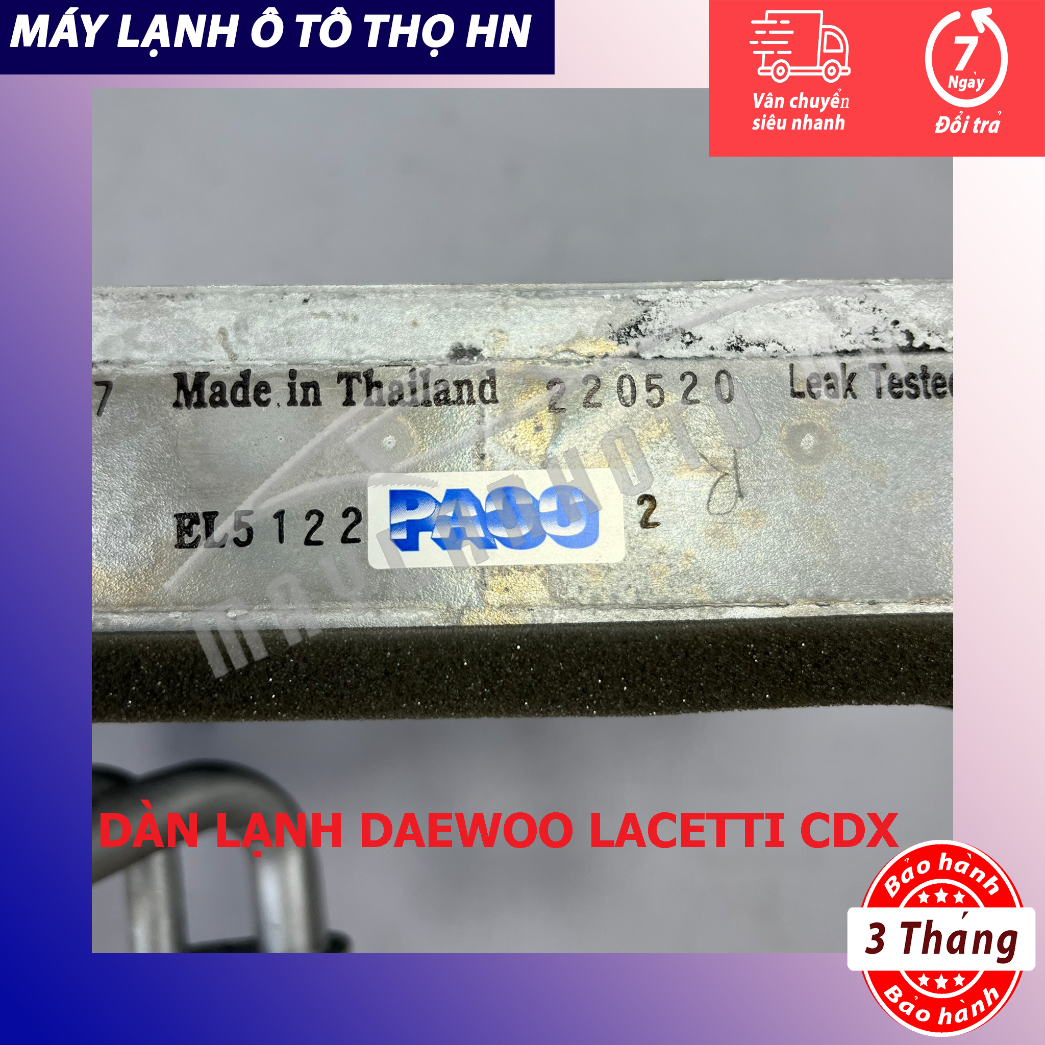 Dàn lạnh DW Lacetti CDX - Chevrolet Cruze 2009 2010 2011 2012 2013 hàng xịn Hàn Quốc / Thái Lan 09 10 11 12 13