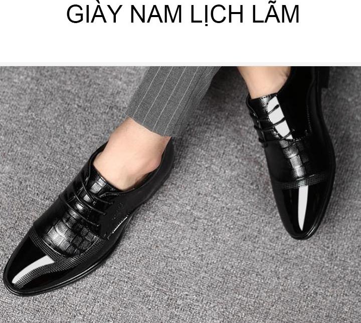 Giày da nam công sở lịch lãm mã 8861