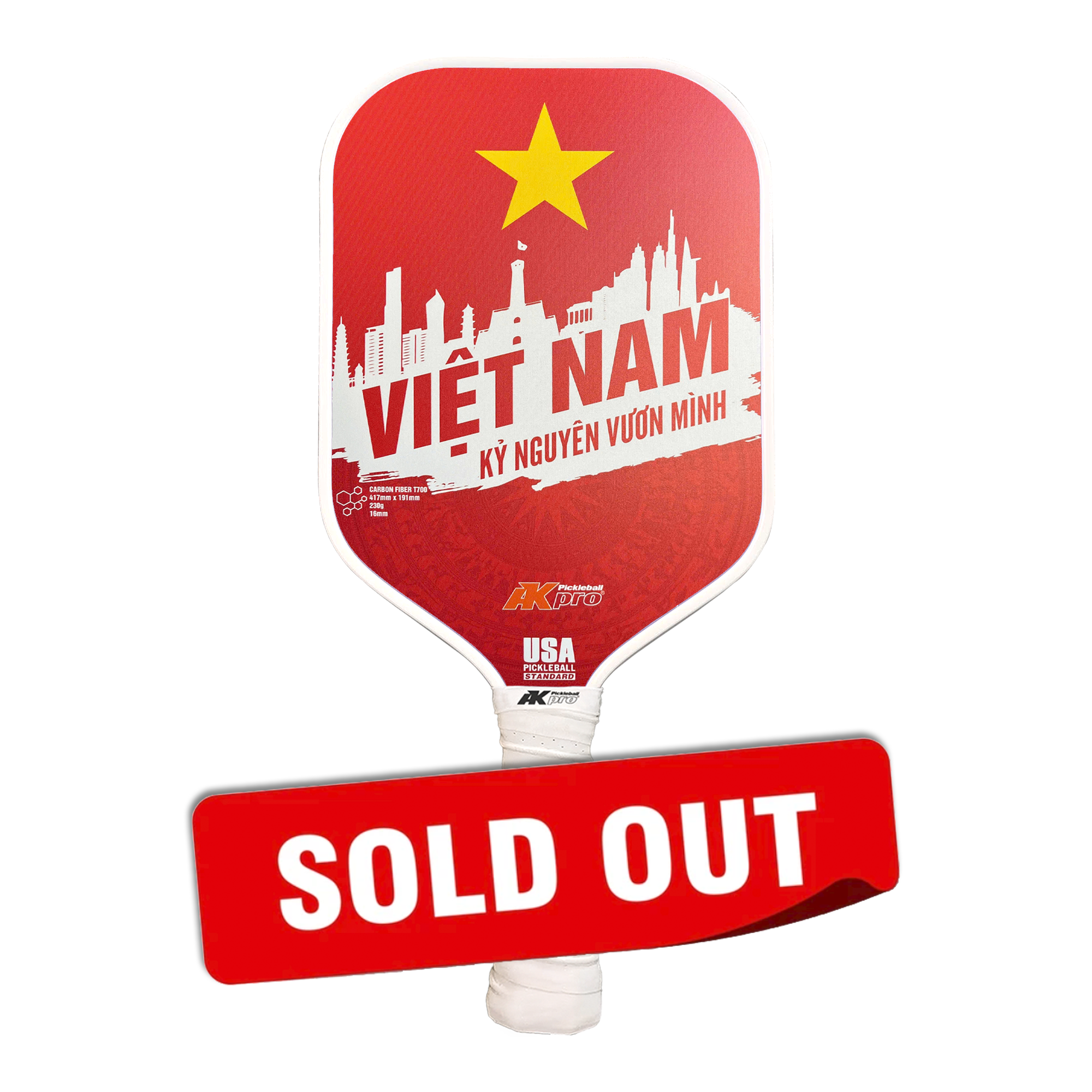 Vợt Pickleball VIỆT NAM - Carbon T700
