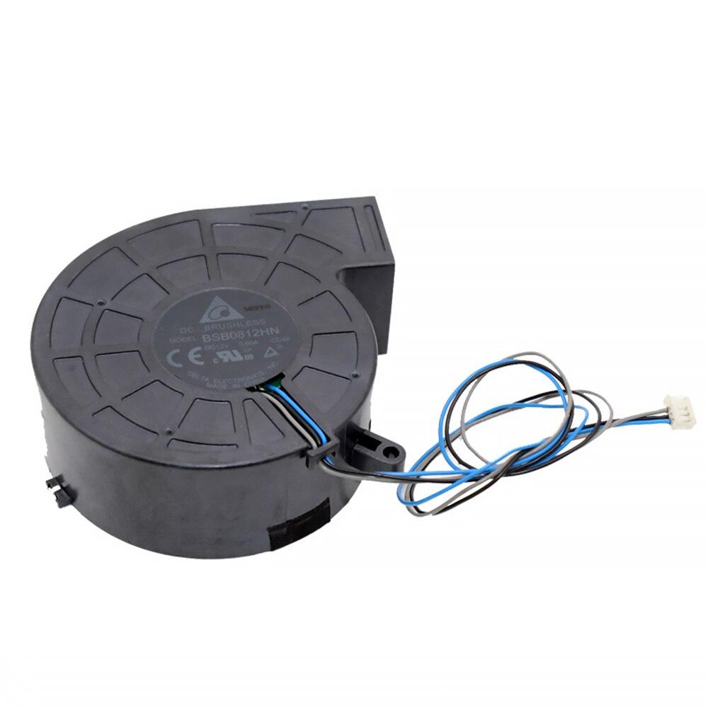 Original DELTA BSB0812HN 12V 0.60A 4-wire 4pin Original New Projector Centrifugal Turbo Blower Cooling Fan