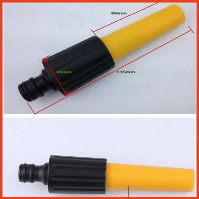 Bộ dây vòi xịt nước rửa xe, tưới cây . tăng áp 3 lần, loại 15m 206622-5 cút sập,nối vàng + tặng mở chai